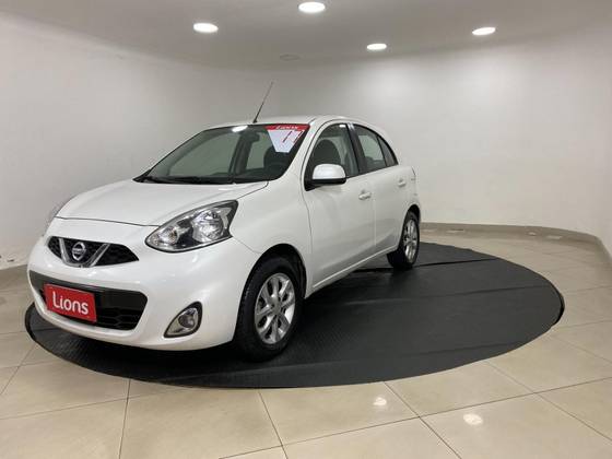 NISSAN MARCH 1.0 SV 12V FLEX 4P MANUAL NISSAN MARCH 1.0 SV 12V FLEX 4P MANUAL